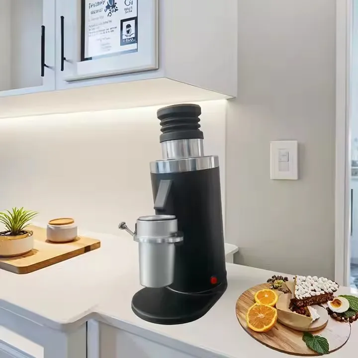 Professional 2025 Espresso Grinder - 54mm Stainless Flat Burr, 20-50g Capacity, Easy-Clean Design for Home, Hotel & Commercial