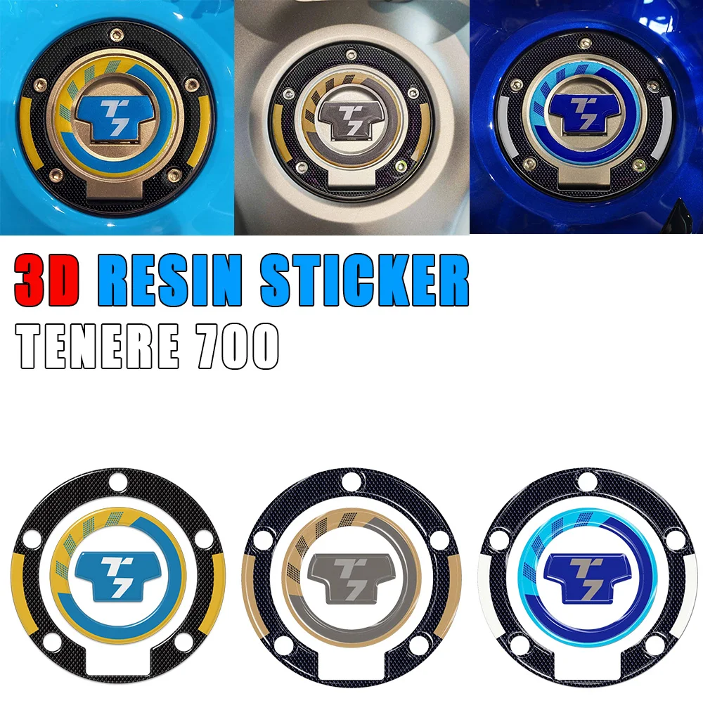 

Tenere700 Sticker Motorcycle Fuel Cover Protection 3D Sticker for Tenere 700 2025 Accessories T700 Rally