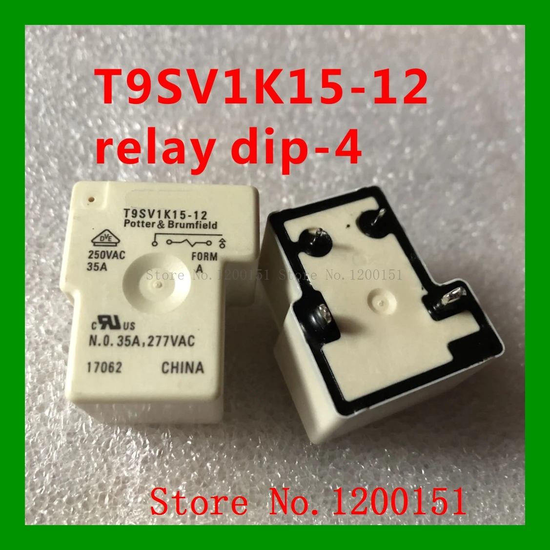 T9SV1K15-12-02 T9SV1K15-12 relay dip-4