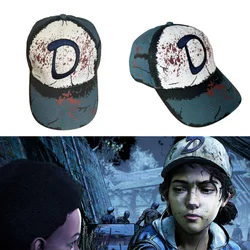 Anime Game Cosplay Clementine Hat The Walking Dead Adjustable Men Women Baseball Cap Unisex Cotton Sunshade Hat