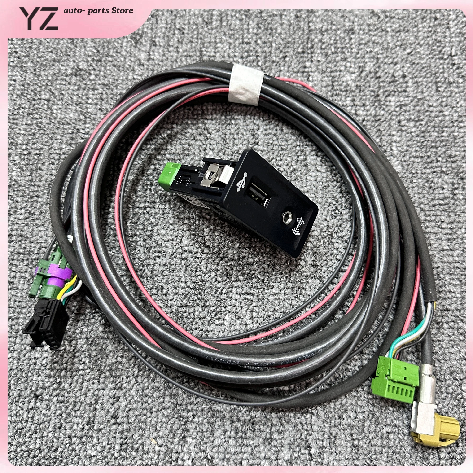 For VW Golf 7 Passatb8 Tiguan MK2 MIB2 Carplay switch wired connection Carplay 5Q0 035 726E  5G0 035 222F