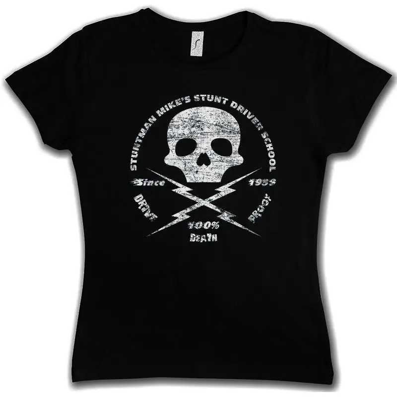 stuntman-mike-vintage-mulher-t-shirt-quentin-death-film-jungle-tarantino-proof