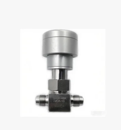 Customizable 316 Stainless Steel Interchangeable Swagelok Pneumatic Bellows Sealing 6LV-BN8BW8-C Angle Control Valves for Water