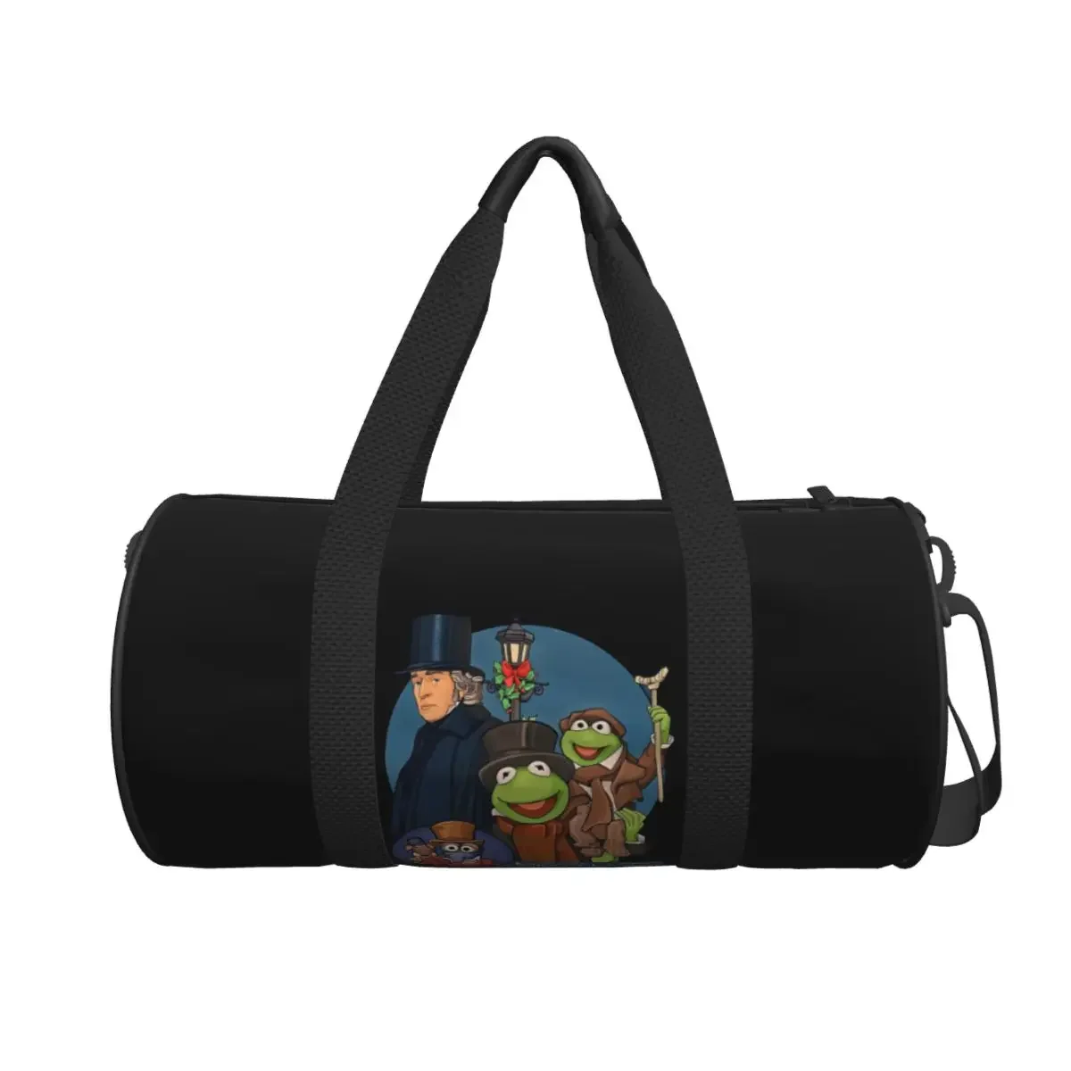 

I Will Hold You Close With A Thankful Heart Muppet Christmas Carol Large Duffle Gym Bag Duffle Travel Bags Handbags Fitness bag