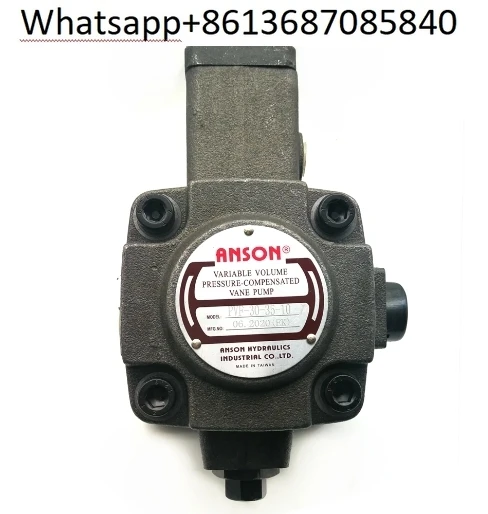 ANSON Variable Displacement Vane Pump PVF-40-55-10 PVF-40-70-10 PVF-30-35-10 PVF-30-55-10 PVF-30-70-10 Single Pump