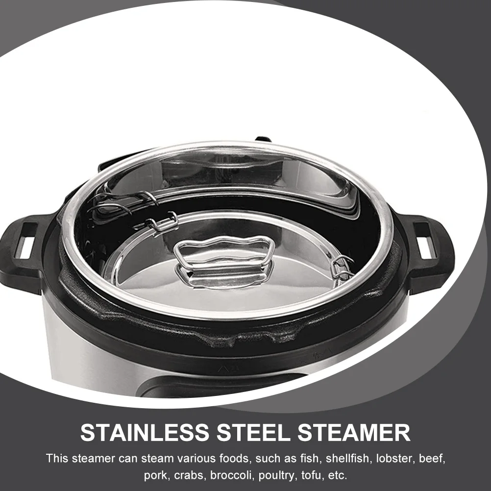 

Stainless Steel Basket For Electric Rice Cooker Multi-Functional Cooking Kitchen Gadget Food Steamer Household Steamer