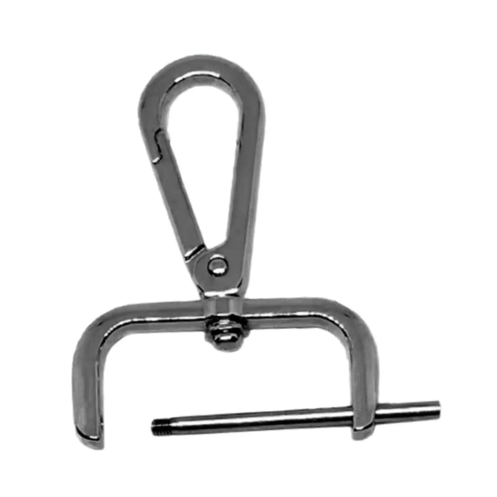 Detachable Snap Hook Swivel Clasp Removable Keychain Stylish Metal Lock Buckle Lightweight Practical Heavy Duty Bag Strap Buckle