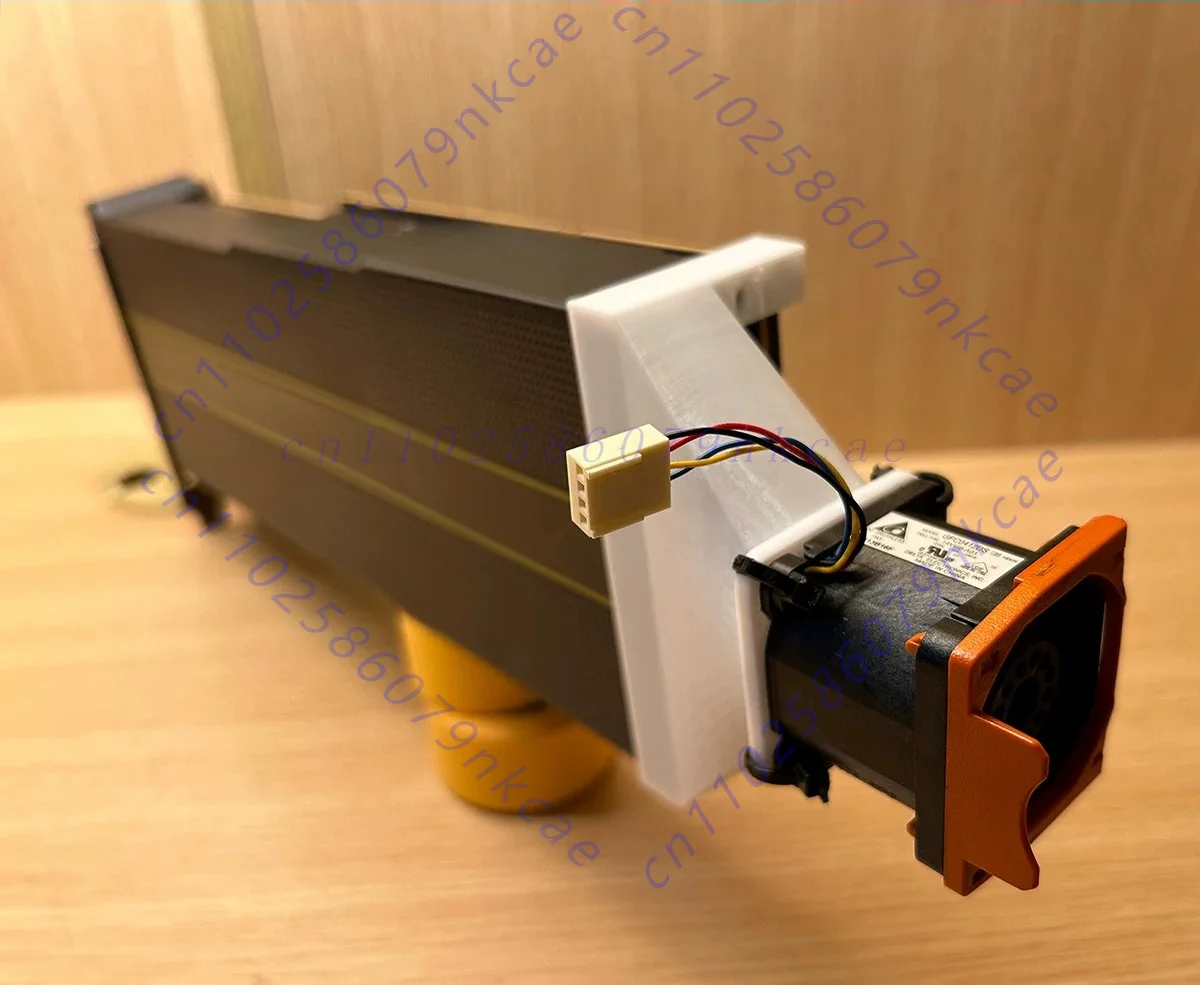 Kit de modification de ventilateur de refroidissement haute performance de 40 mm pour carte de calcul GPU AMD Instinct MI25 MI50 V620