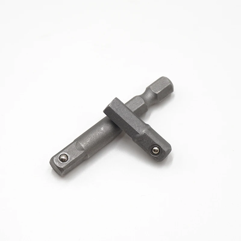 2PCS 25mm/50mm Electric Bit With Steel Ball Socket Wrench Adapter Extension Rod Wrench To Hex Joint For Rachet Hand Tools