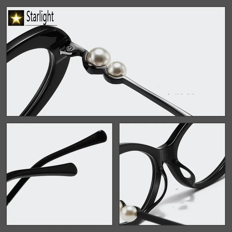 السلحفاة نظارات بمادة الخلات الإناث الصغيرة النساء القط العين موضة مثير القراءة وصفة طبية النظارات إطارات امرأة قصر النظر 143 مللي متر