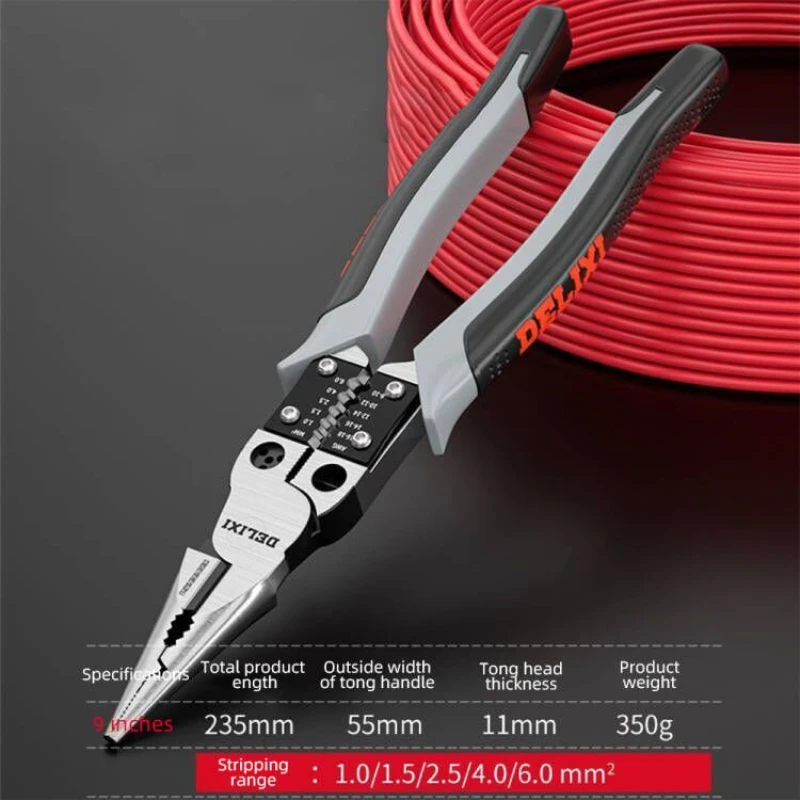 NEW Multifunctional Universal Diagonal Pliers Needle Nose Pliers Hardware Tools Universal Wire Cutters Electrician