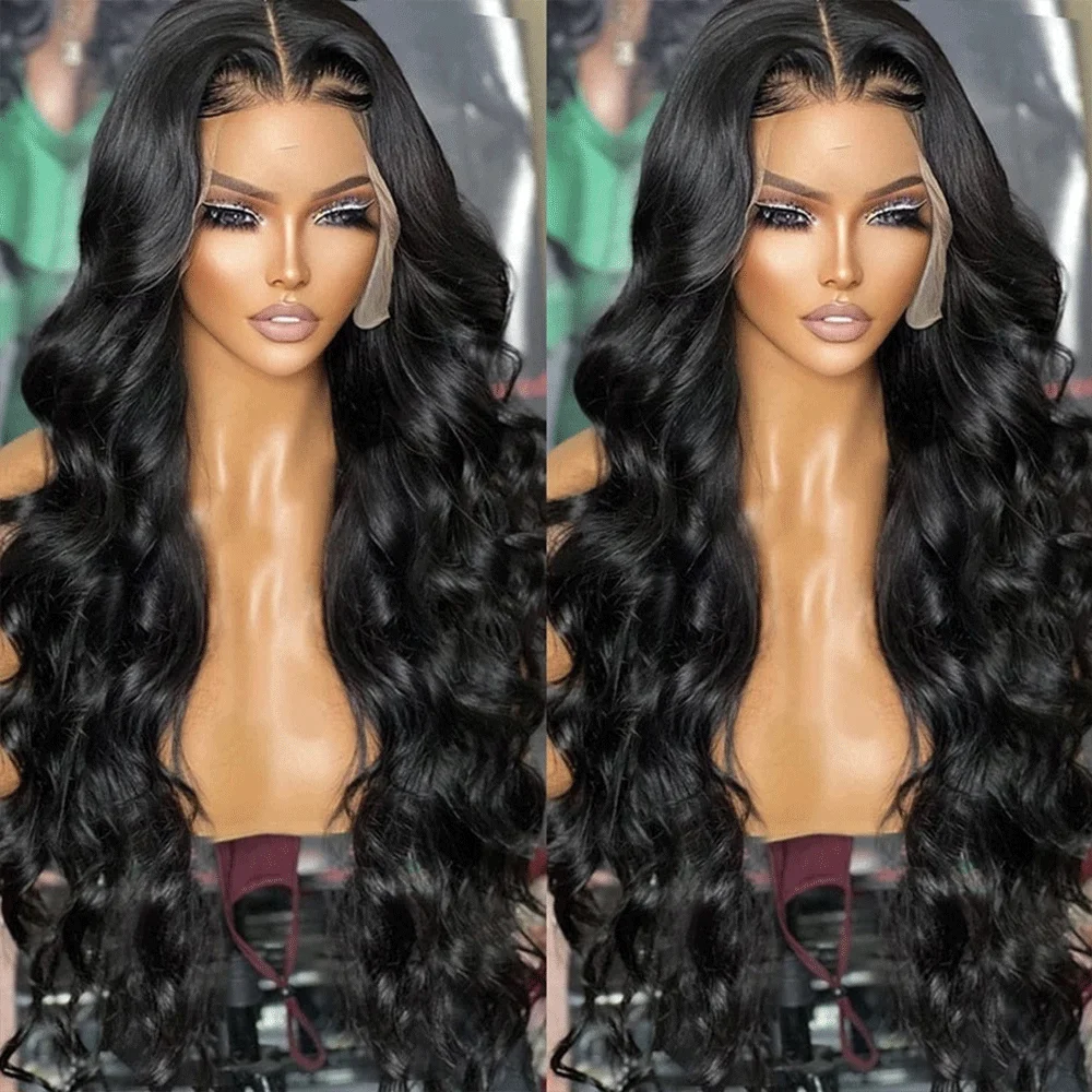 Body Wave 5x5 HD Lace Closure Human Hair Wig Pre Plucked Hairline Baby Hair 10-30Inch 13x4 Lace Front Wigs For Women Human Hair