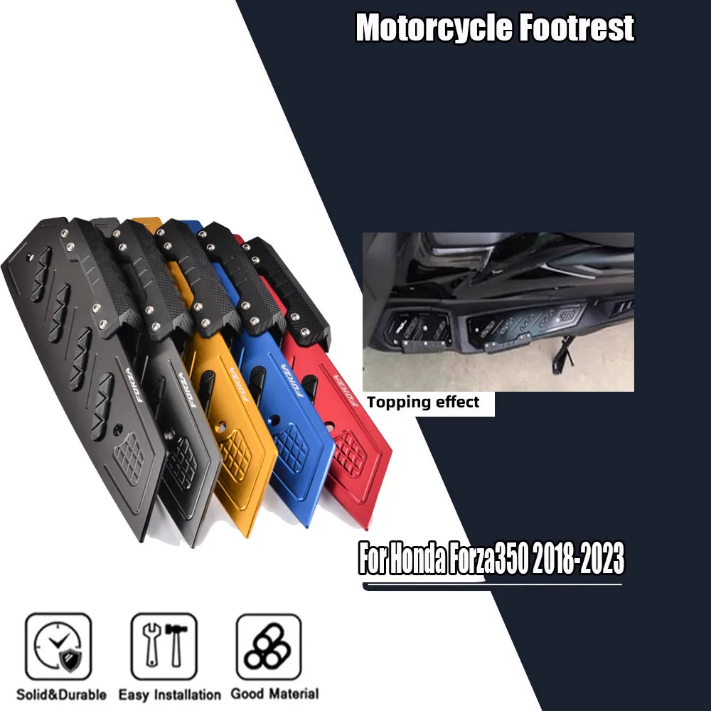 Motorcycle Footrest For Honda Forza350 FORZA 350 NSS 350 2018-2023 2022 Motorcycle Accessories Footboard Step Footpad Pedal