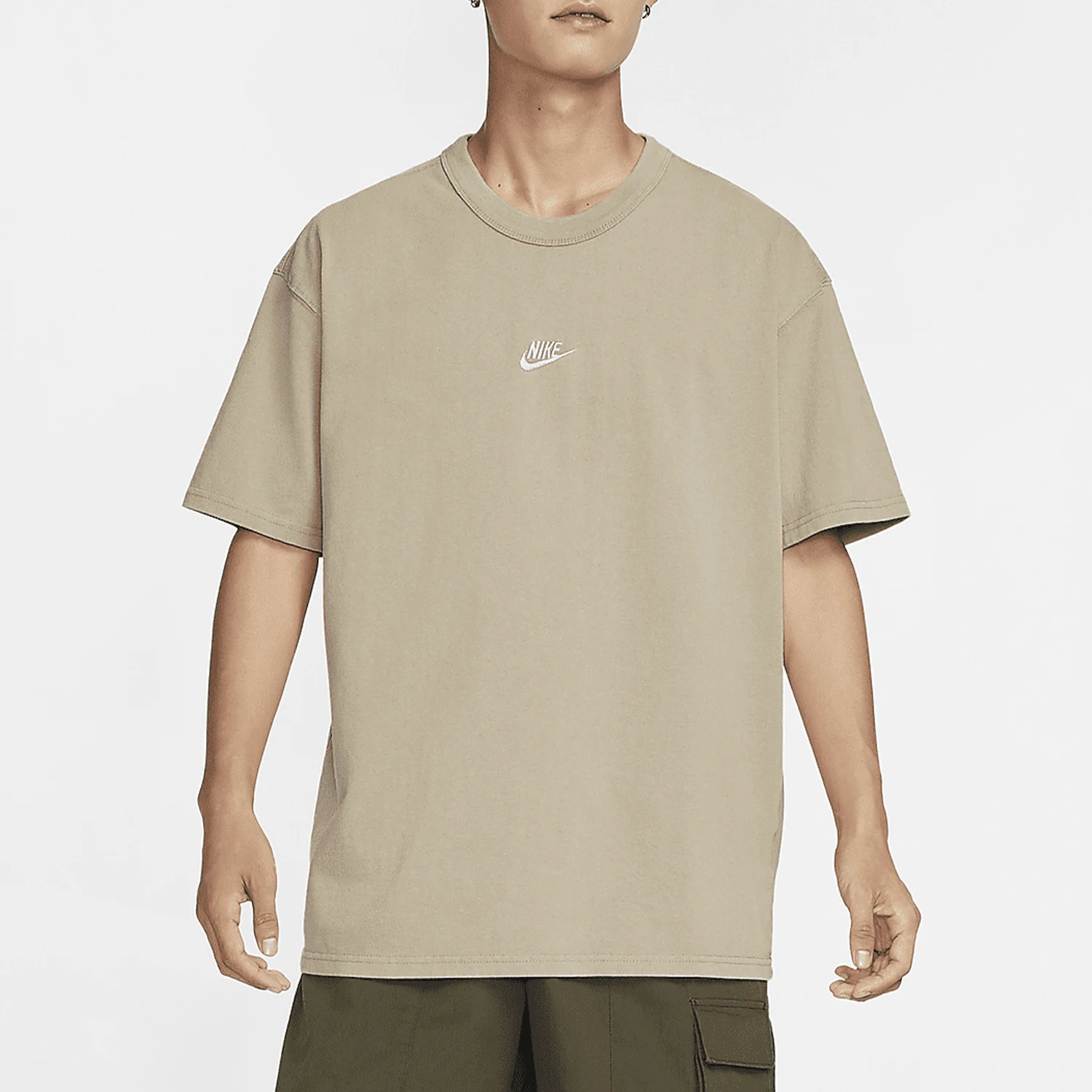 

Nike genuine 2024 New Men's Sport Breathable Simple Casual Short Sleeve FZ5384-247