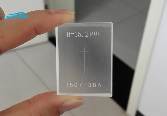 Standard Roughness Calibration Block  Single engraved lines