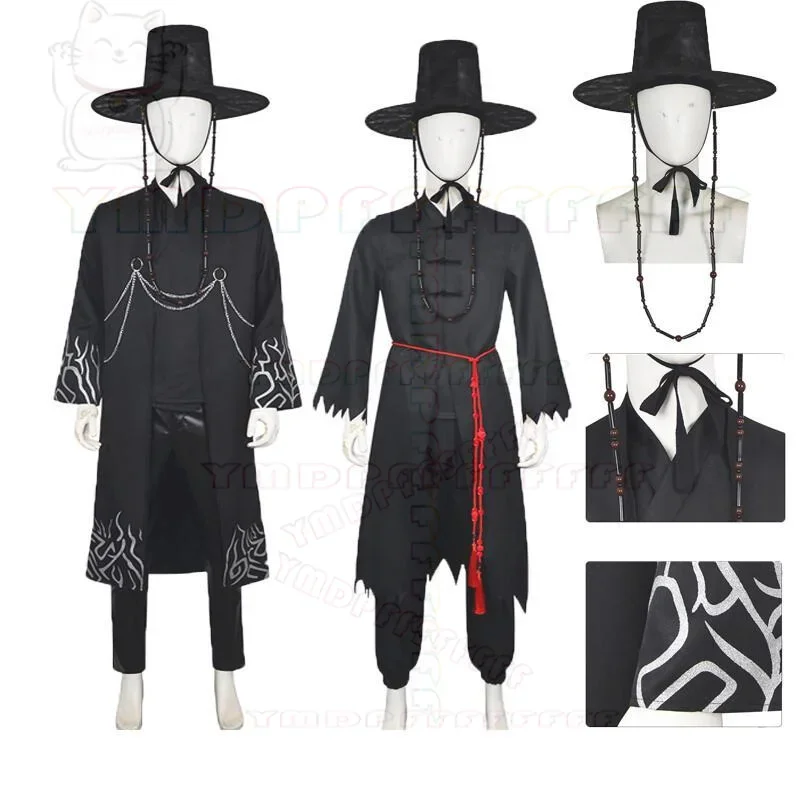 

Anime demon boy and girl cosplay costumes 2025 Hunter Fantasia jacket pants bracelet earrings necklace set Halloween