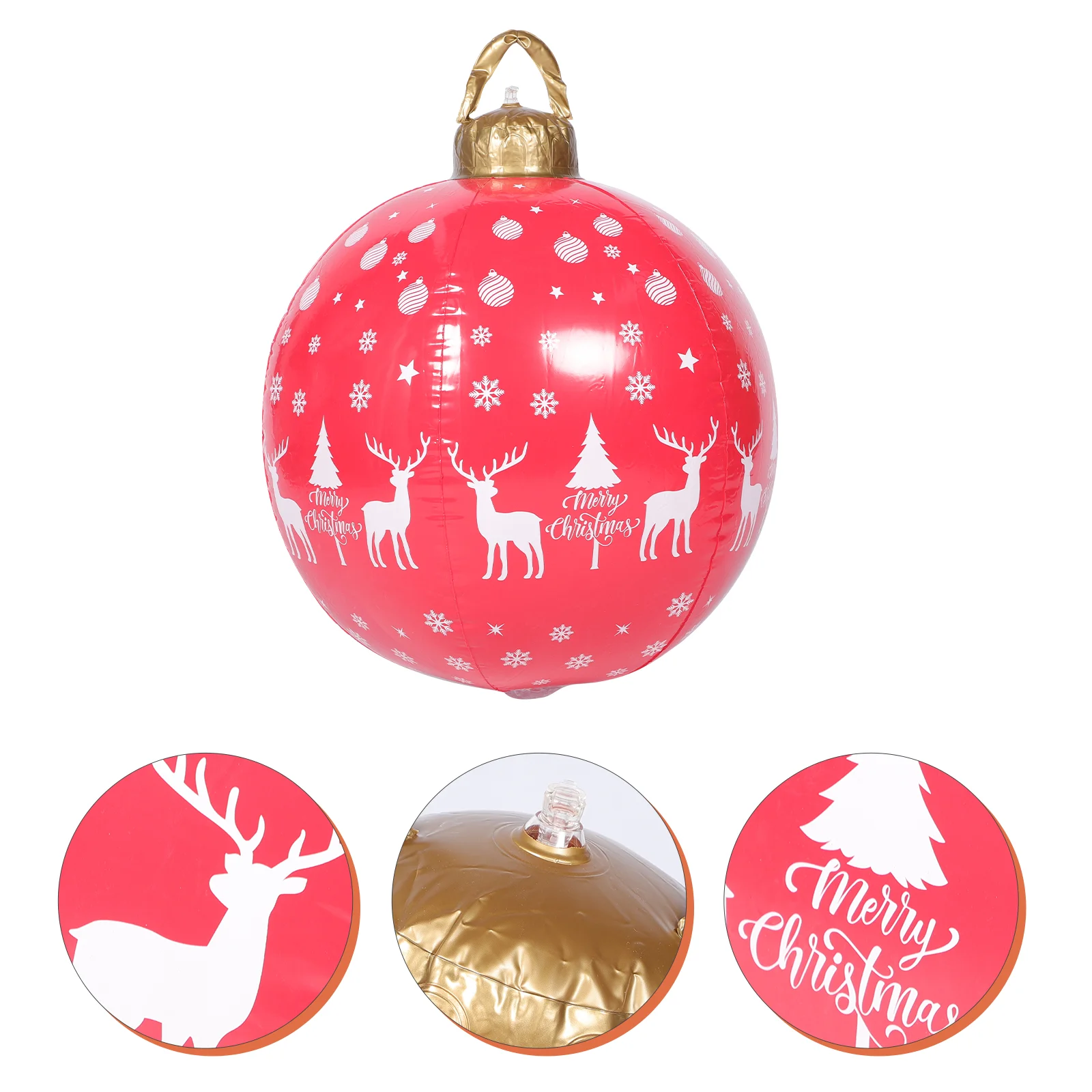 Giant Inflatable Ornaments Christmas Ball Large Outdoor Decoration Child over Size Balls