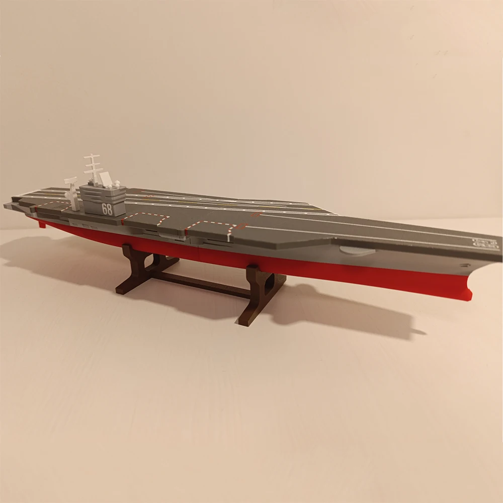 โมเดลเรือบรรทุกเครื่องบินนิมิทซ์ ขนาด 1/700 ความยาว 46.9 ซม. ผลิตด้วยการพิมพ์ 3 มิติอย่างประณีต ชุดประกอบแบบจำลองเรือแบบคงที่ ของเล่นเรือ