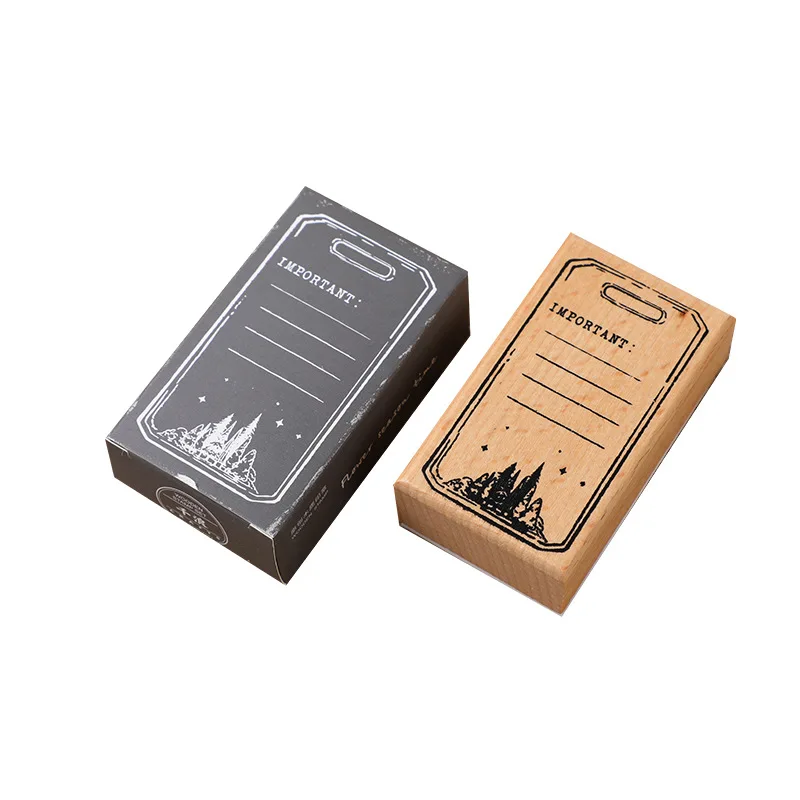 سلسلة زمنية من Huano طوابع عالمية سرية للغابات الخشبية كتيب أدبي طازج مواد تزيين ذاتية الصنع طوابع طوابع متنوعة #5