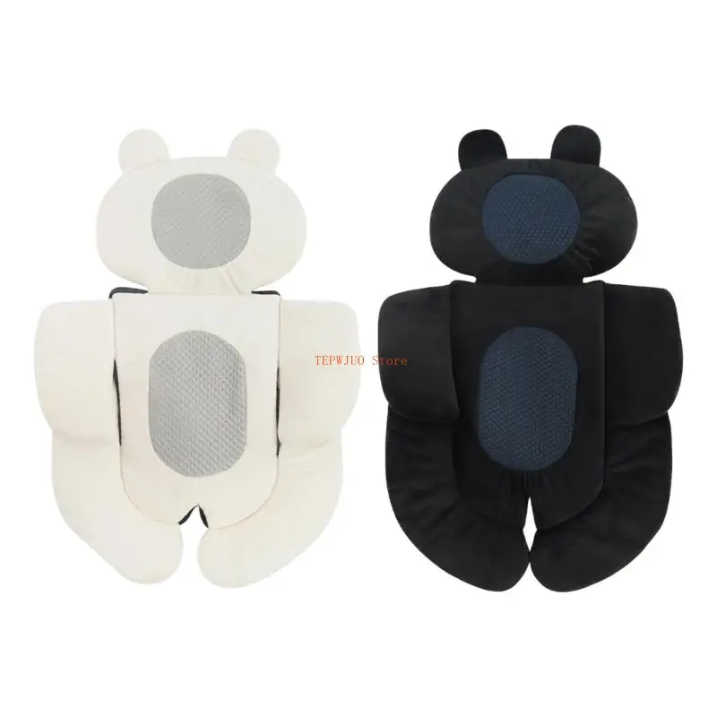 

U50F Breathable Cotton Infant Car Pad Nonslip Design For Strollers And Safety Machine Washable
