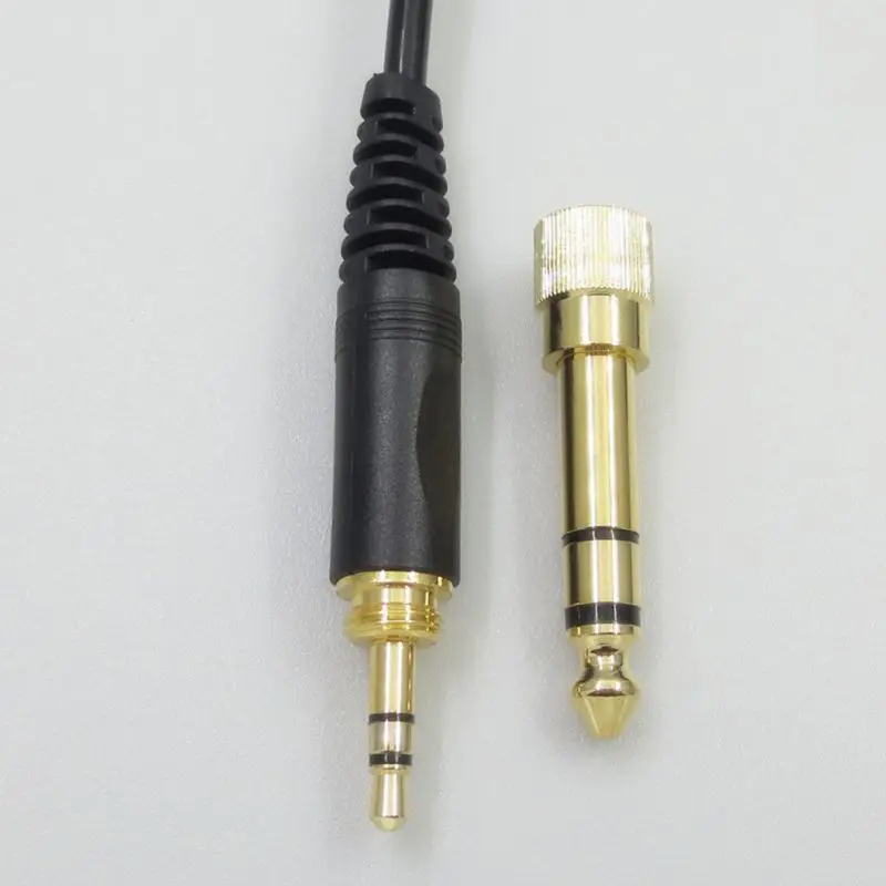 Headphone Cable for HD25 HD560 HD540 HD480 Adapter Gold-Plated Plugs