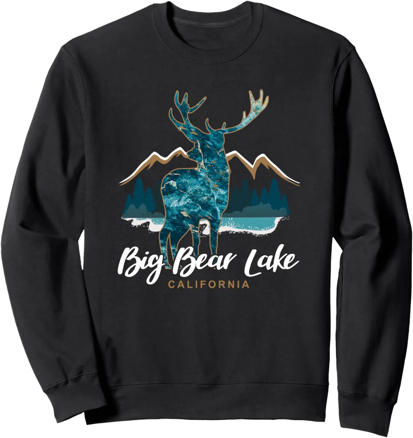 Big Bear Lake California USA Vacation Souvenir Sweatshirt