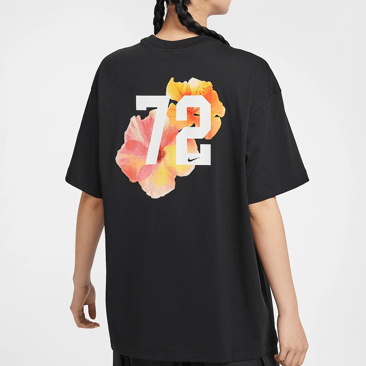 Nike genuine Sportswear women's casual loose printed pattern T-shirt IF0391-010