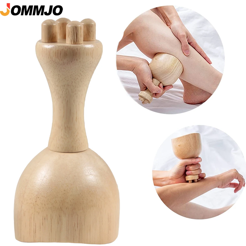 

Wood Therapy Cup, Wood Therapy Massage Tools for Body Shaping, Body Sculpting Tool for Lymphatic Drainage & Cellulite Reduction