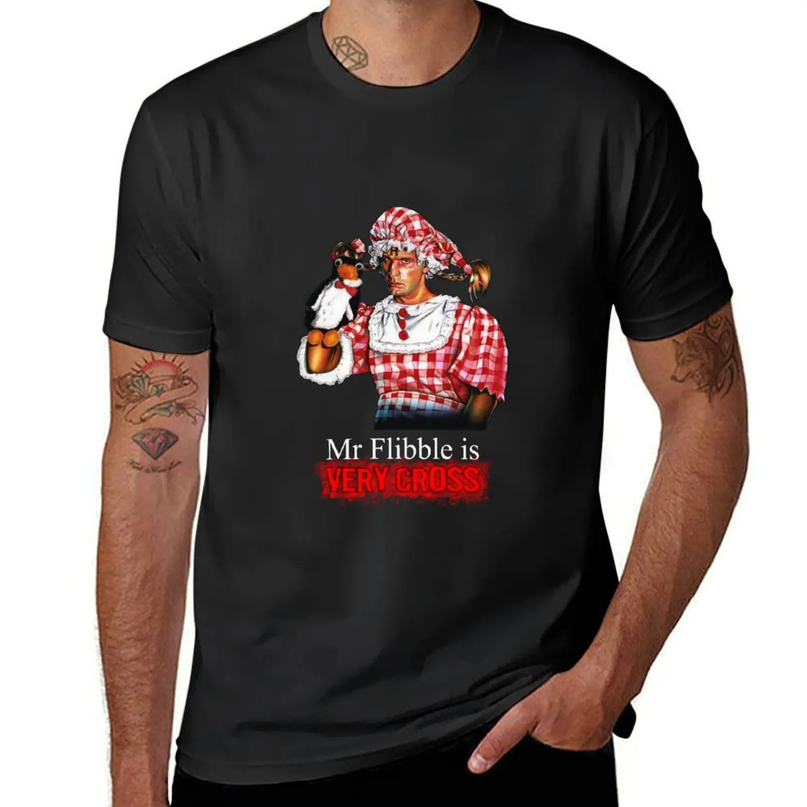 

Mr Flibble is VERY CROSS T-Shirt aesthetic clothes Aesthetic clothing oversized t shirts for men