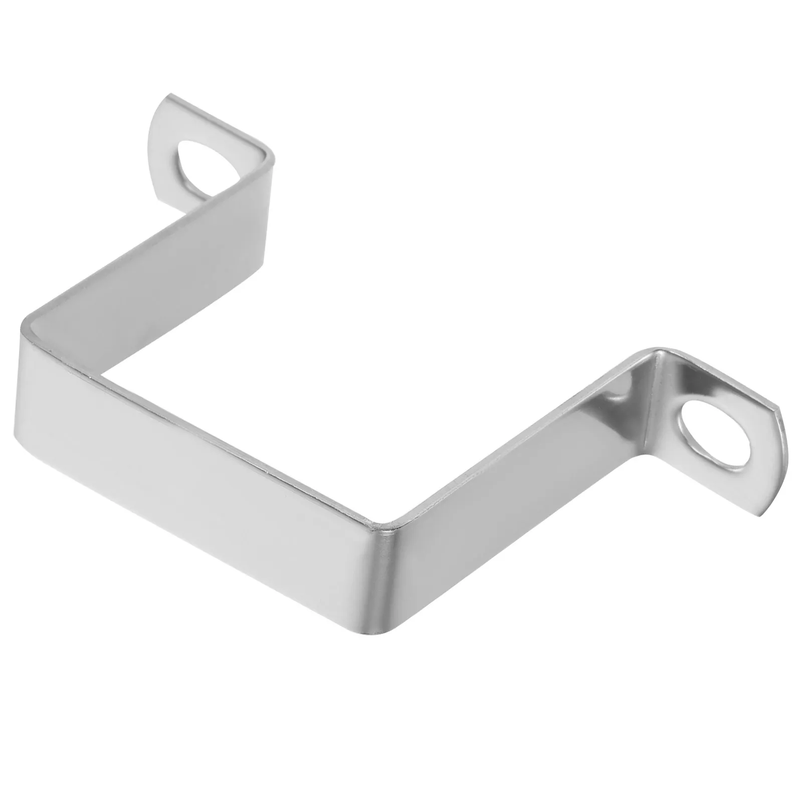 Stainless Steel Square Tube Clamp Heavy Duty Corrosion Resistant for Water Pipes Balcony Railing Woodworking Fence Mounting