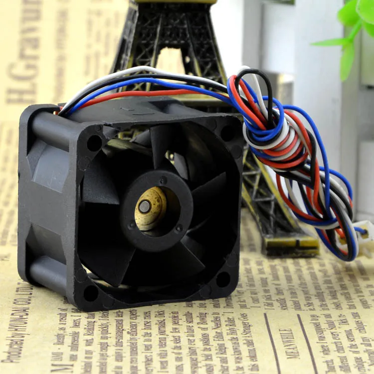 ORIGINAL AD0412XB-B5BDS 4028 4CM 12V 0.80A 4 FIOS VENTILADOR