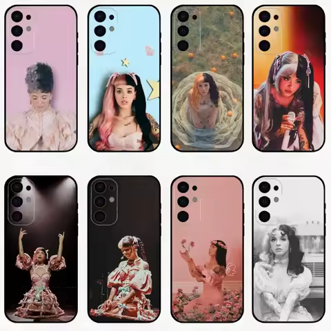 M-Melanie M-Martinez Singer Phone Case For Samsung S25,S24,S23,S22,S21,S20,Plus,Fe,Lite,Others Black Cover
