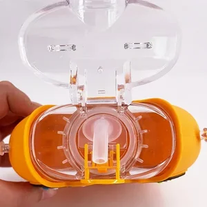 Donut 380 ml -fischtes Glas, Futterglas für Strohhalme, Donut -fällige Wassergläser, Cartoon, Außenwasserflasche im Freien 6 Hauptverkaufsstillungskönige - №2