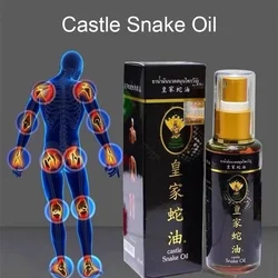 Thailand Castle Snake Oil Spray Pain Relief Arthritis Muscle Joint Massage Knee Back Pain Treatment Medical Care 50ml