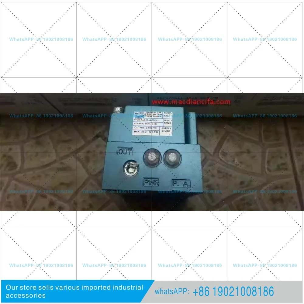 Solenoid proportional valve PPC5C-AAA-AGAA-BBB-FO MODIF: 1207
