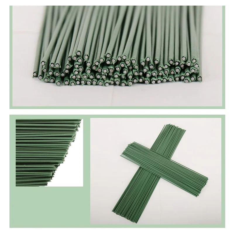 AAAN-Eisendrahtstäbe (14 Gauge), 100 Stück Packung – 30,5 cm Länge, ideal für DIY-Blumenhandwerk und andere Kunstprojekte