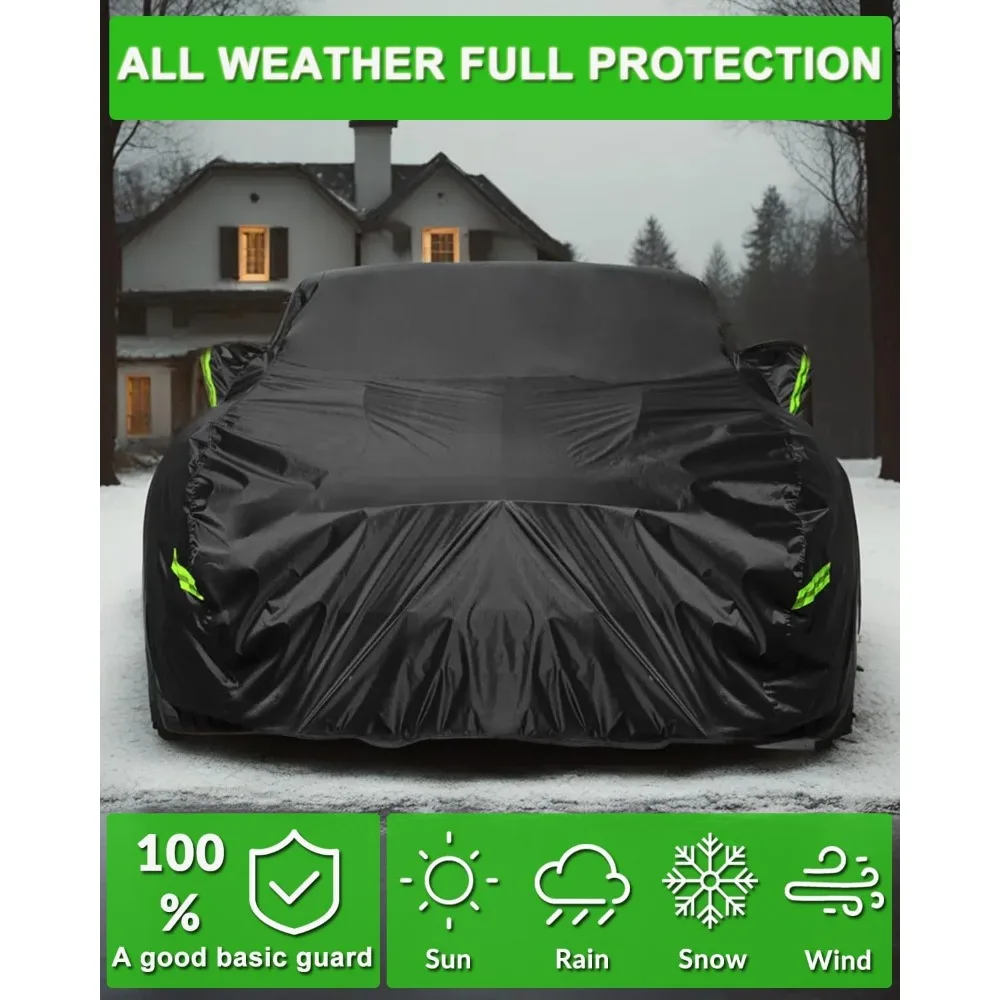 2005-2025年式フォード・マスタング専用カーカバー、全天候型防水保護（GT用）、防塵カバー（シェルビーカブー用）