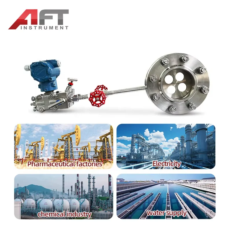 

Low Maintenance Bidirectional diesel Crude Lubricating Oil Steam Orifice Plate Flowmeter for Chemical Metallurgy