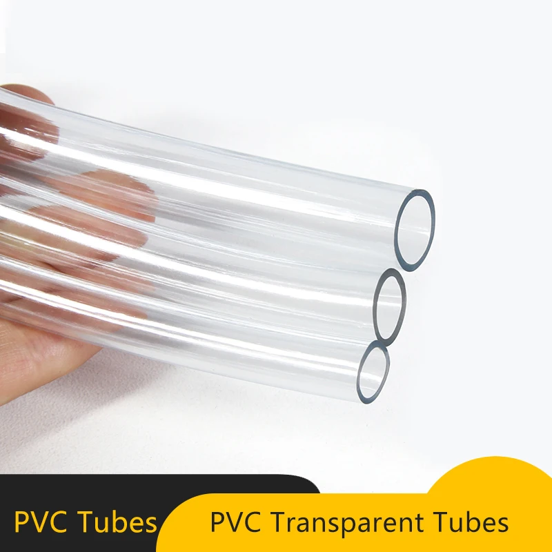 1/2/5m Transparent PVC Plastic Hoses  2 3 4 5 6 8 10 12 14 16 18 20 25mm Inner Diameter High Quality Water Pump Tube Hose