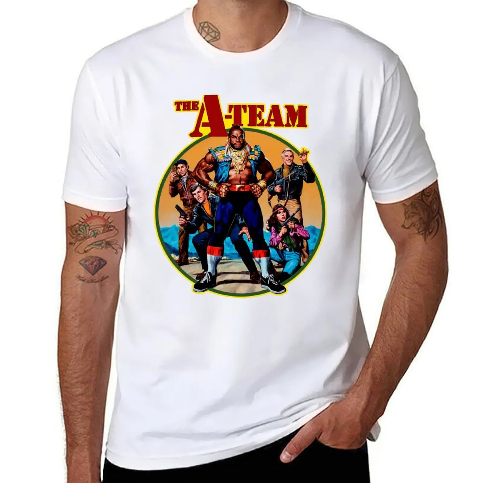 

The A Team T-Shirt t shirts for man graphic vintage man t shirts cotton T-Shirt