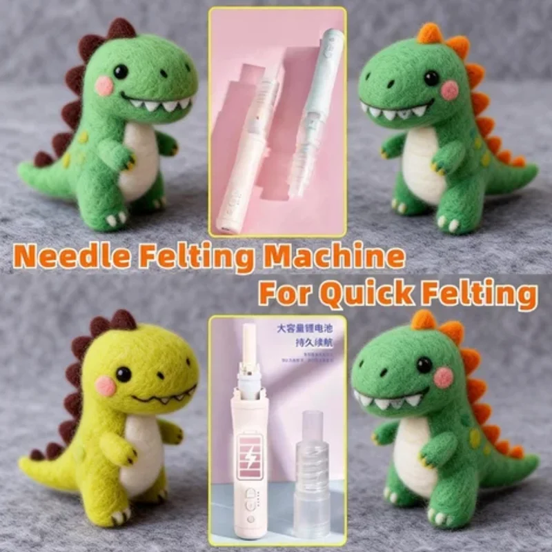 

Электрический инструмент для иглопробивания, принадлежности для создания войлочных животных из шерсти, машина для быстрого иглопробивания