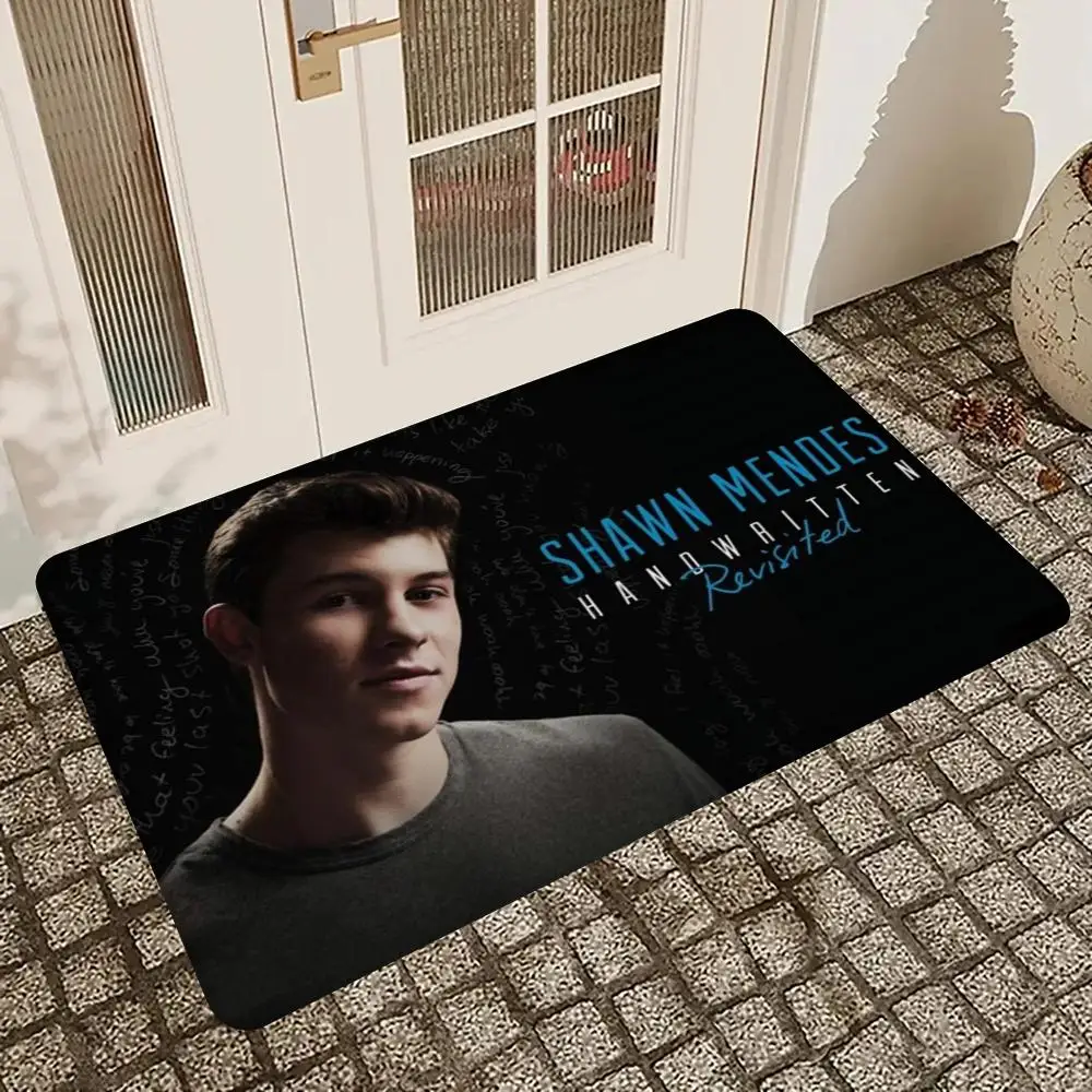 Shawn Mendes Floor Mat Entrance Door Mat Nordic Style Home Doormat Bathroom-Toilet Mats Bedroom Hotel Decor Mat