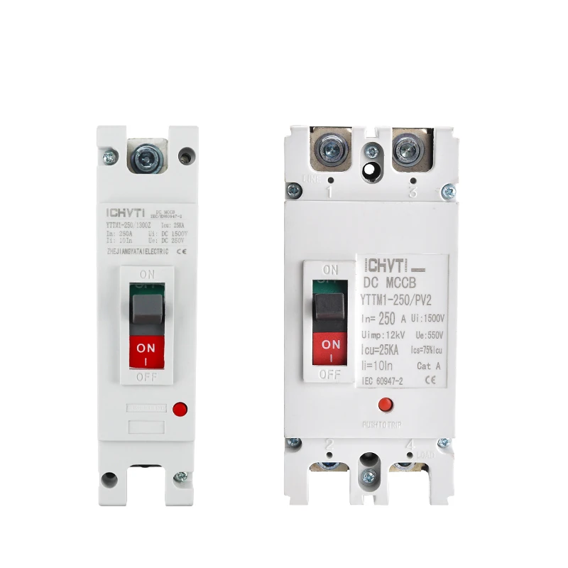 Single Phase 100 Amp Miniature 400 Amp Mccb Circuit Breaker Mccb 125 2p