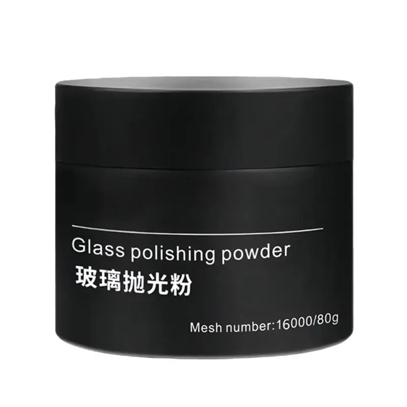 

80g Glass P olish Cerium Oxide Powder Car Window Polishing Mirrors Powder Powder Glass Remove Oil Film Refurbishment Features