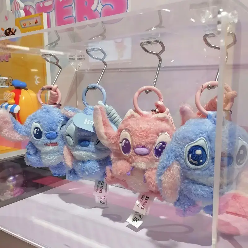 

Оригинальный Disney Stitch Mood Series, ремешок для мобильного телефона, глухая коробка, аниме-фигурка, орнамент, фигурки, куклы, модель, подарки на день рождения