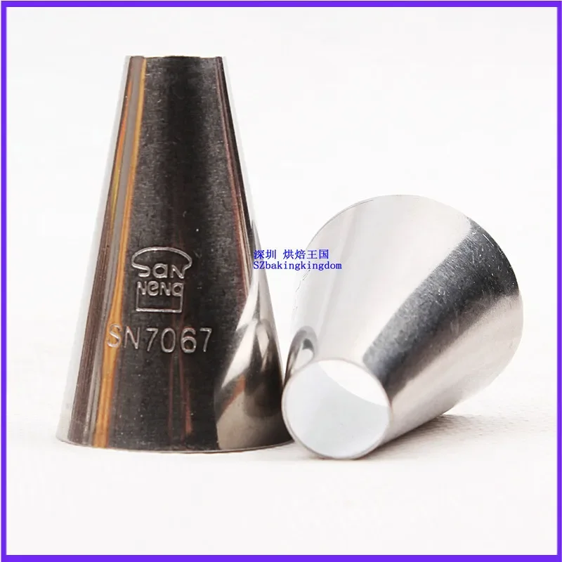 

1pc 0.4 cm 304 stainless steel 25x40mm Large ROUND TIP Cake Decorating Tools