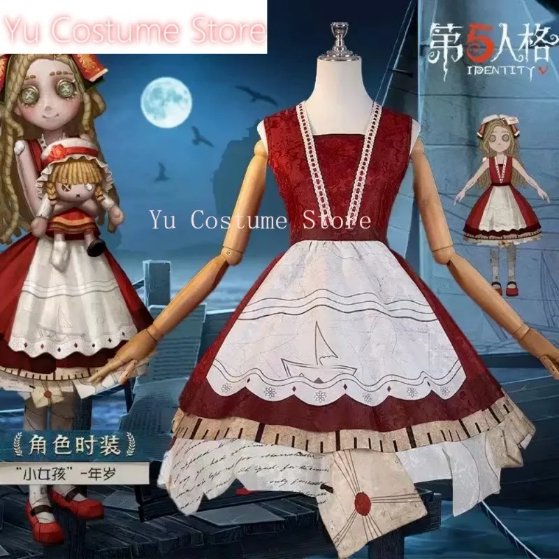 

Yu Identity V Alice Dros Little Girl Women Cosplay Costume Cos Game Anime Party Uniform Hallowen Play Role Clothes Clothing