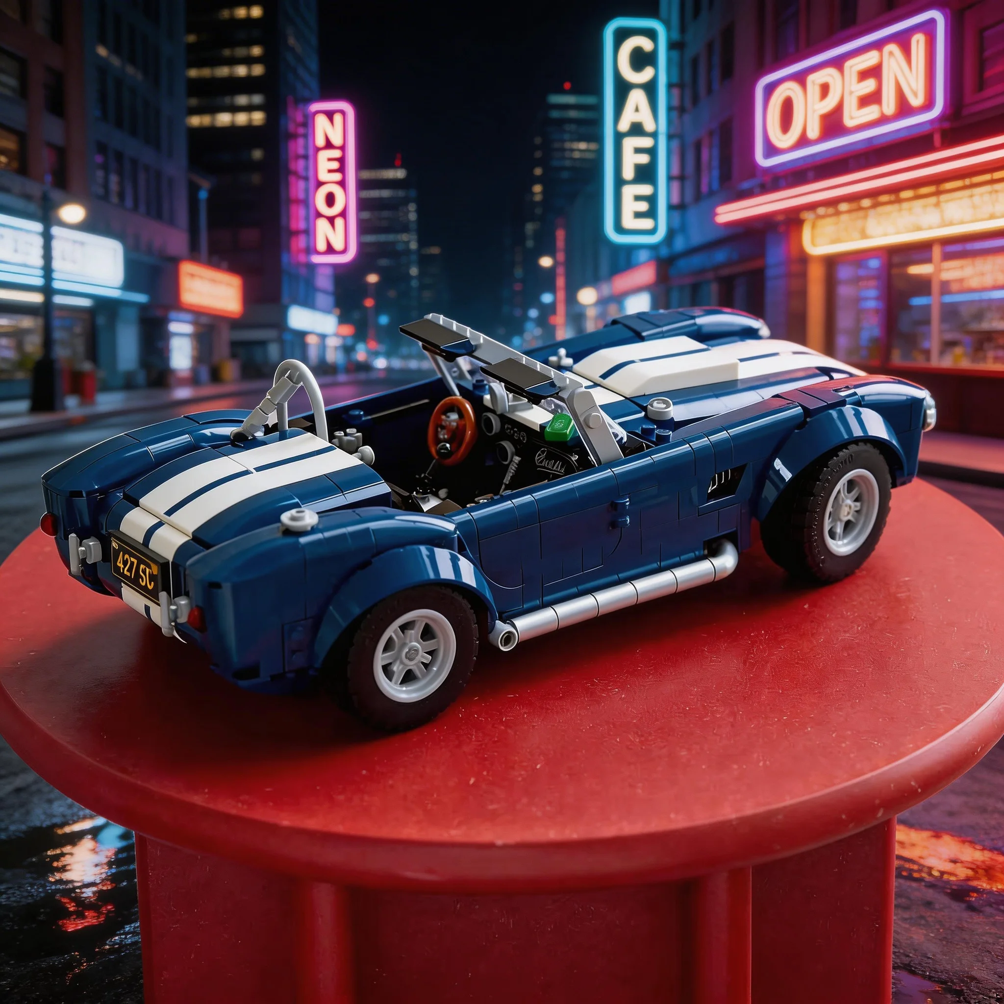 

2025 new 1241PCS COBRA Technic car assembly module (compatible with )-DIY supercar model kit, Bo collection display toy