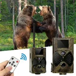 HC300M Hunting Camera 2G MMS SMTP Email 16MP 1080P 940NM Photo Trap Night Vision Wildlife Infrared Trail Cameras Chasse