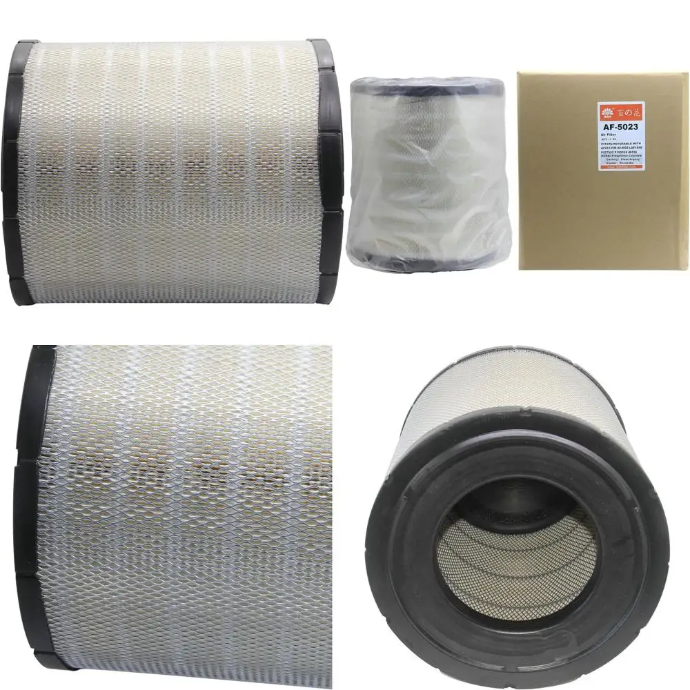 

Engine Air Filter Replacement for Semi Trucks, Fits Models 5023